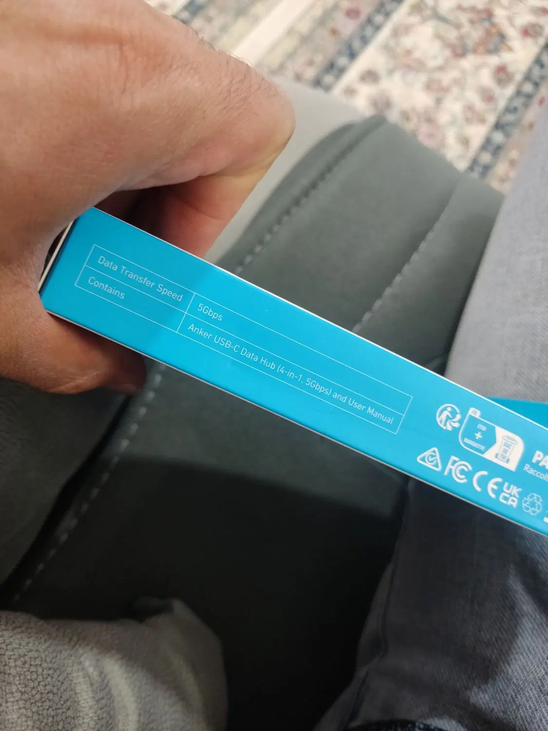 HUB ANKER USB (4IN 1- 5Gbps)|قطعات و لوازم جانبی رایانه|نیشابور, بنیاد شهید|دیوار