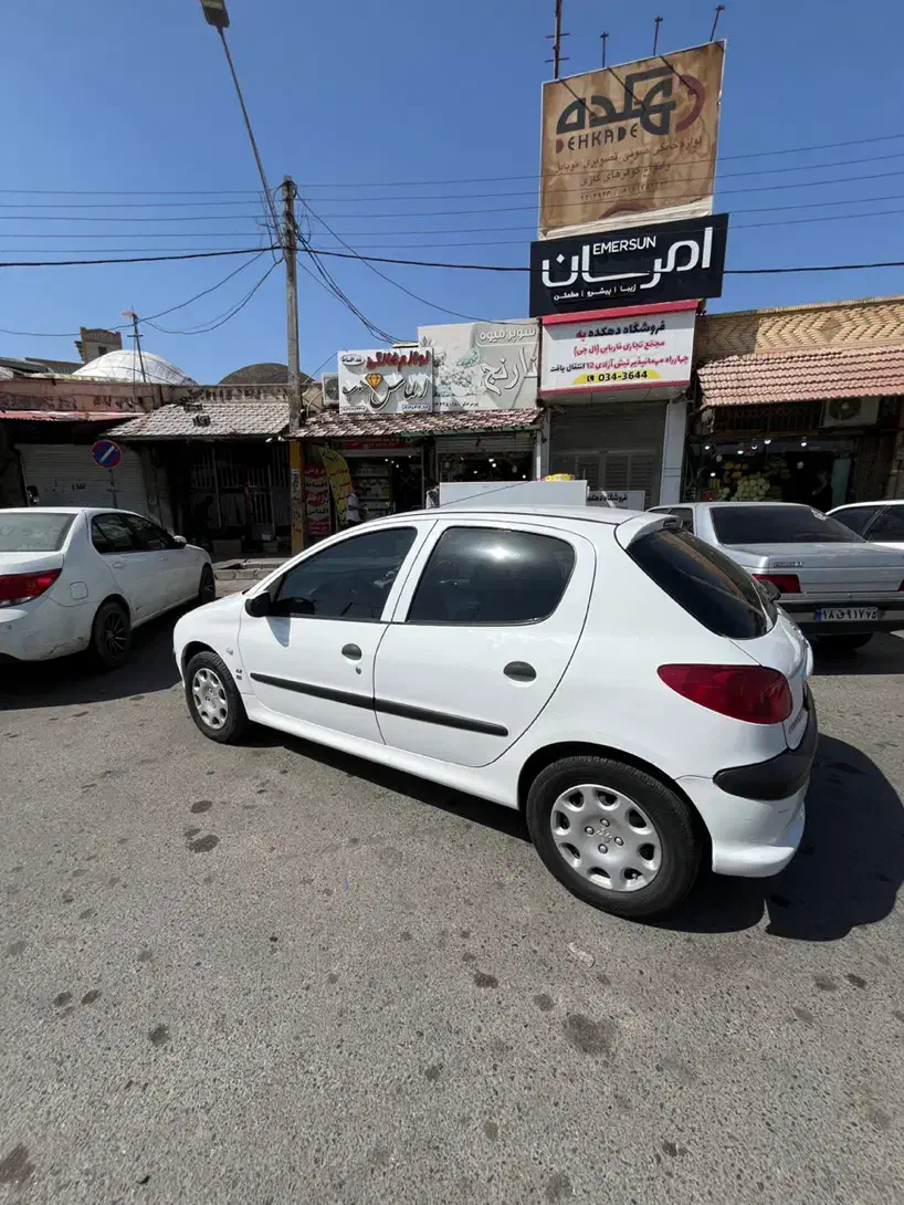 ۲۰۶تیپ۵مدل ۹۷|خودرو سواری و وانت|جیرفت, |دیوار