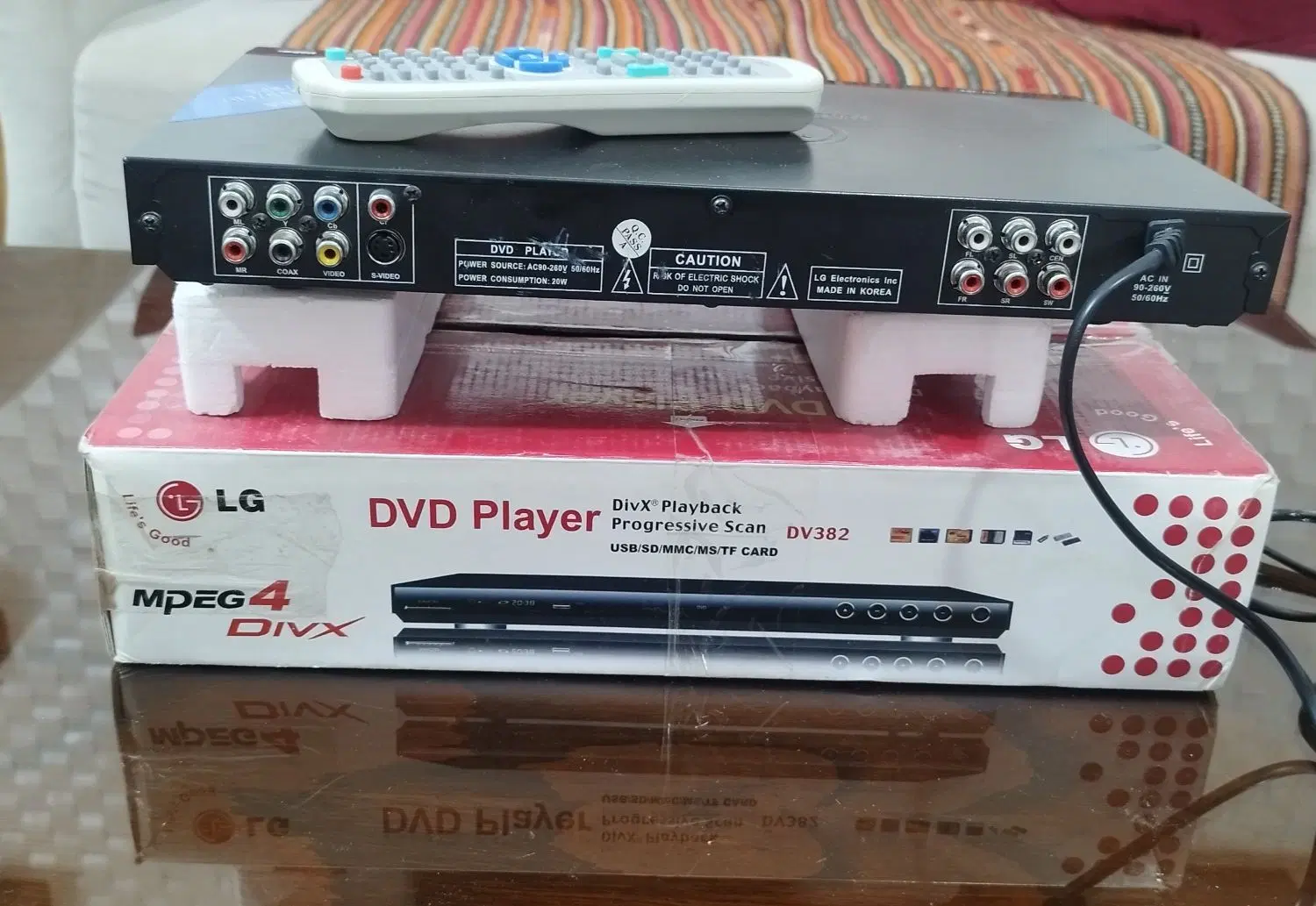 DVD LG|پخش‌کننده DVD و ویدیو|قزوین, |دیوار