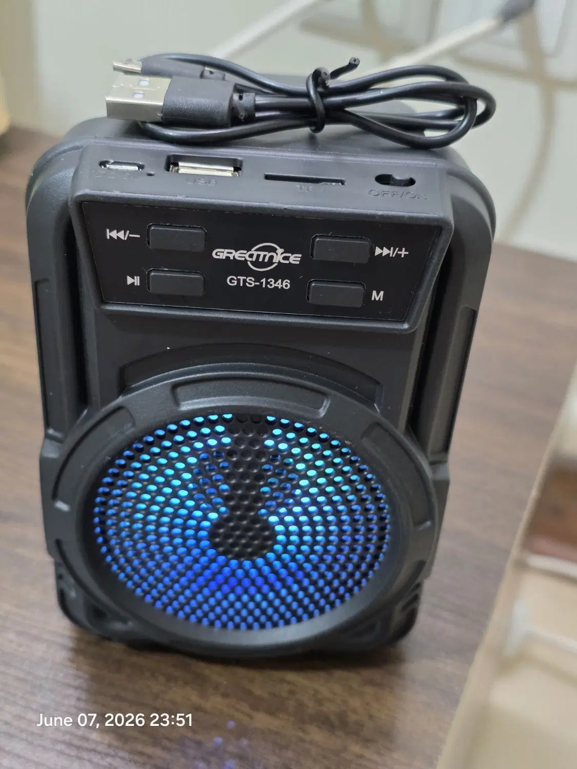 اسپیکر GTS-1346|پخشکننده همراه|اصفهان, لیمجیر|دیوار