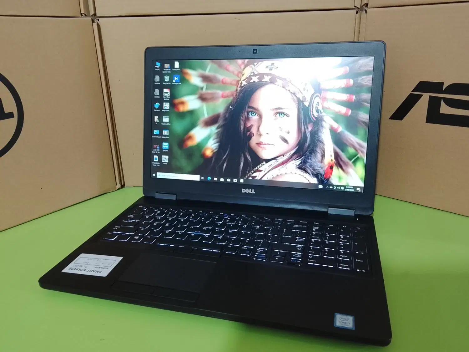 Dell E5570 Core i7 7600U Ram 8 256 SSD FHD|رایانه همراه|مشهد, گاز|دیوار