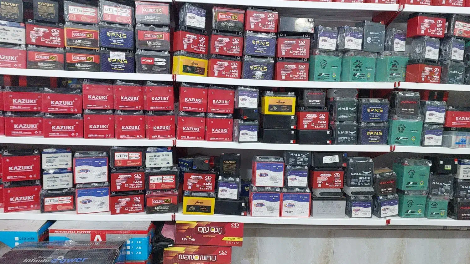 باطری موتور هندا ۱۲۵،۱۵۰،۲۰۰ زیگما بنلی هرم اسپید|قطعات یدکی و لوازم جانبی|مشهد, ابوذر|دیوار