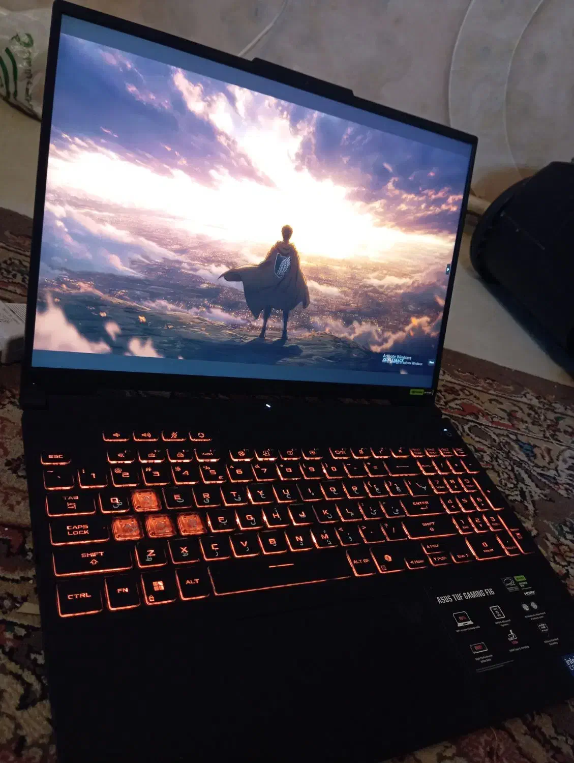 laptop taf giming f16 fx607v|رایانه همراه|تهران, امیر بهادر|دیوار