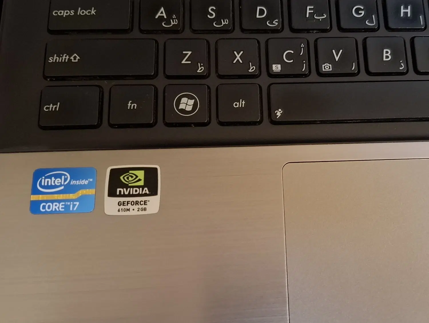 لپ تاپ Asus K55V i7|رایانه همراه|شیراز, صاحب الزمان|دیوار