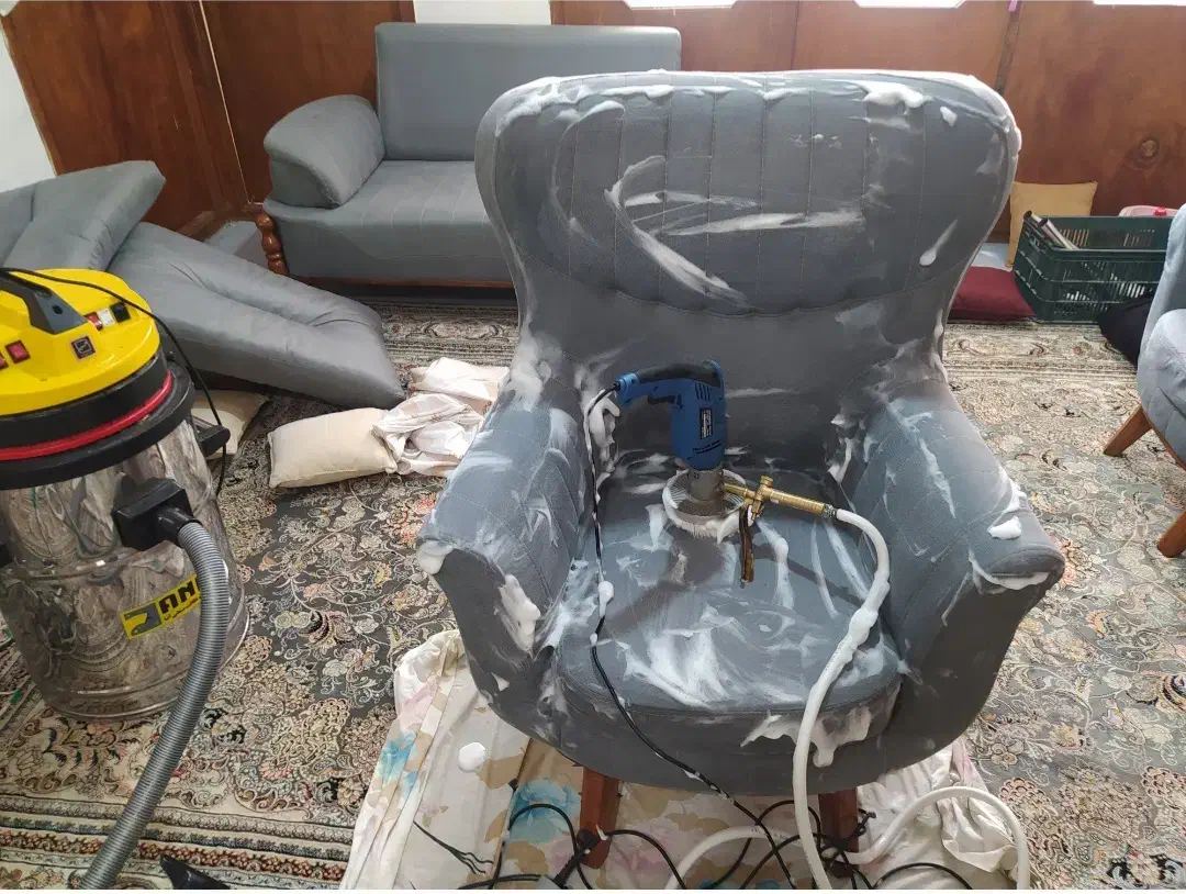 مبل شویی و فرش شویی ایمان با 3 ماه گارانتی|خدمات نظافت|ساری, |دیوار