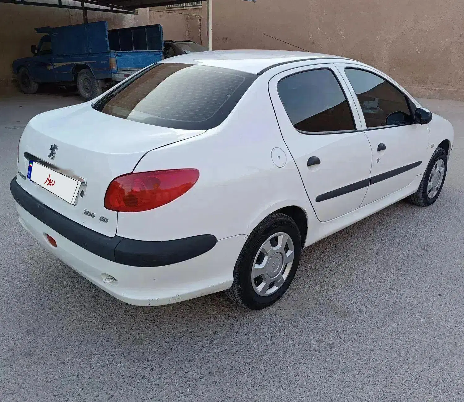 ۲۰۶ tu5 v8 sd|خودرو سواری و وانت|یزد, |دیوار