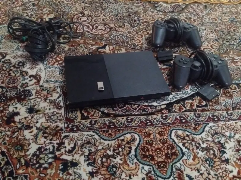 ps2 slim|کنسول، بازی ویدئویی و آنلاین|تهران, شهرک رضویه|دیوار