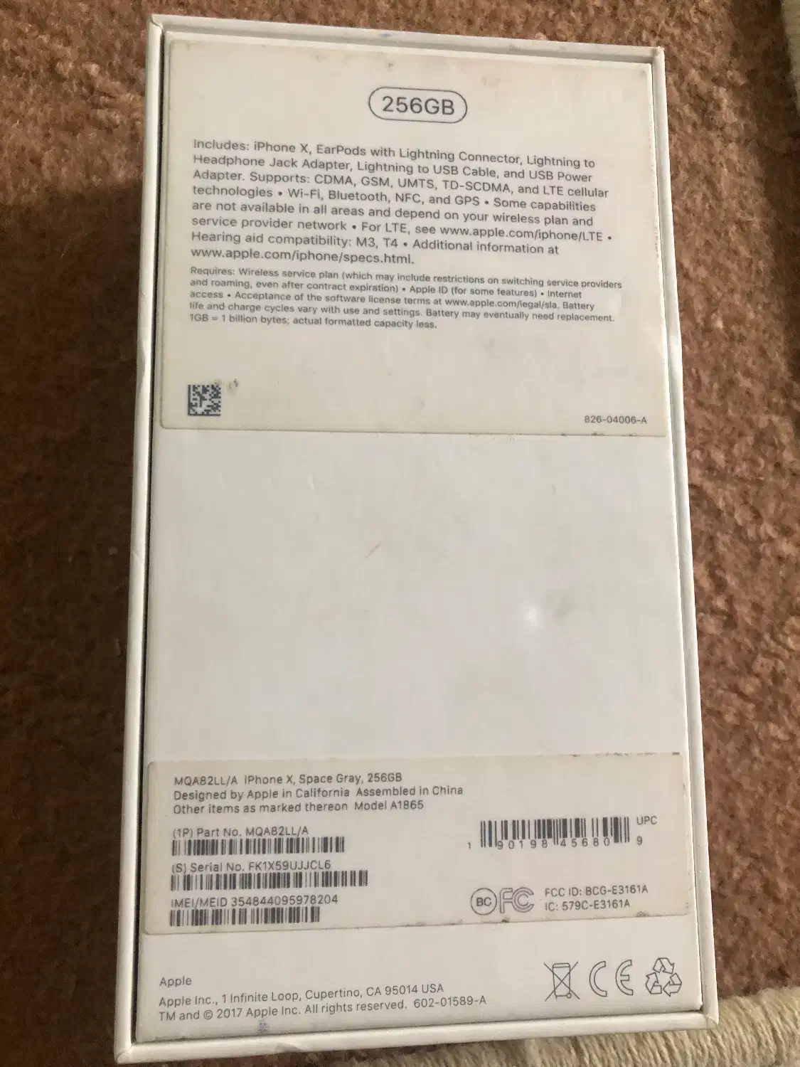 آیفون iPhone X LLA ۲۵۶|موبایل|تهران, تهران‌ویلا|دیوار