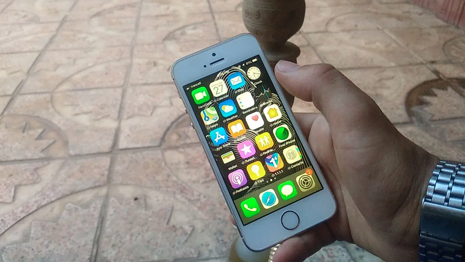 Apple 5s رزگلد|موبایل|تهران, پونک|دیوار