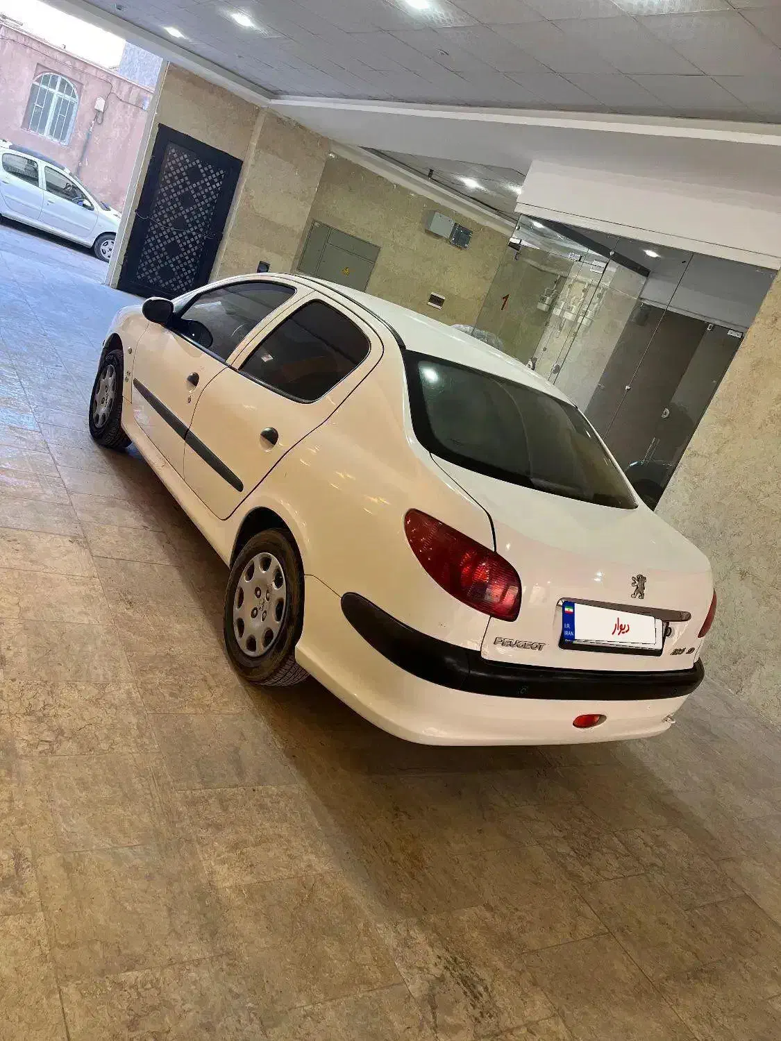 206 Sd 1396|خودرو سواری و وانت|بافت, |دیوار