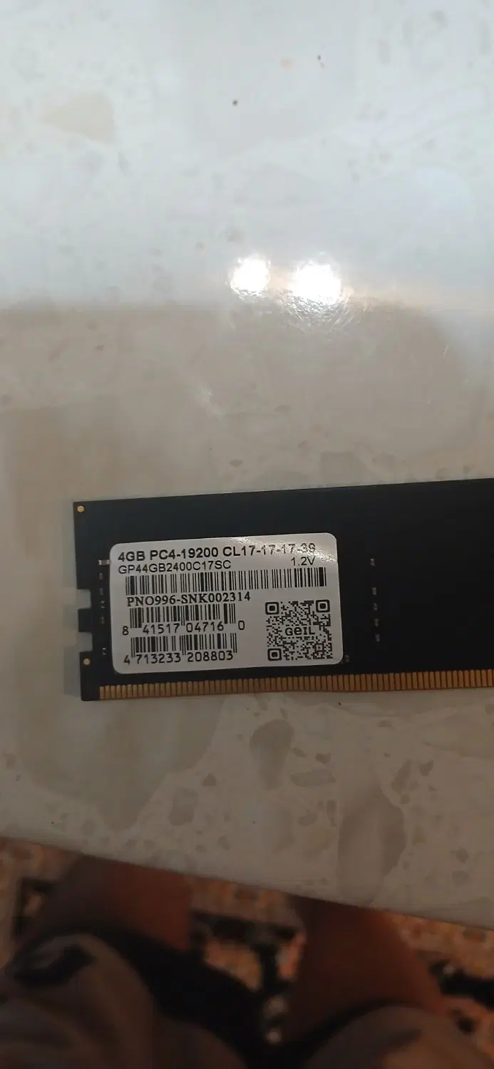 رم 4GB DD4 PC4|قطعات و لوازم جانبی رایانه|اراک, |دیوار