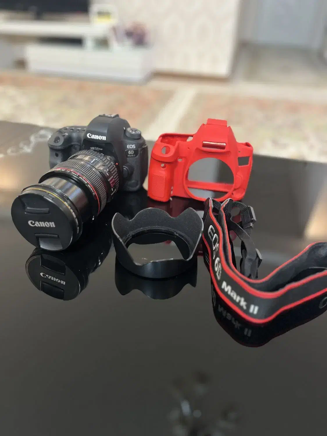 Canon 6D Mark ii + Lens 24-105 USM|دوربین عکاسی و فیلمبرداری|مشهد, شهید رضوی|دیوار
