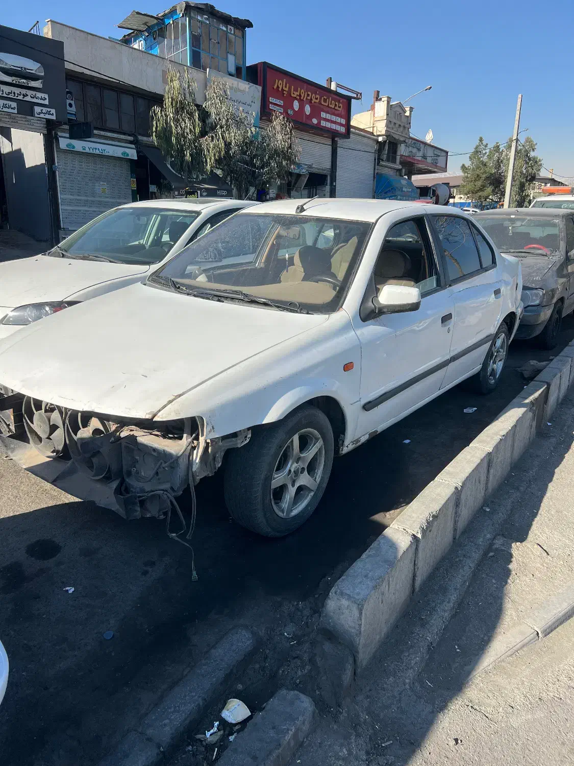 سمند ef7 مدل ۹۰ تصادفی|خودرو سواری و وانت|تهران, اتحاد|دیوار