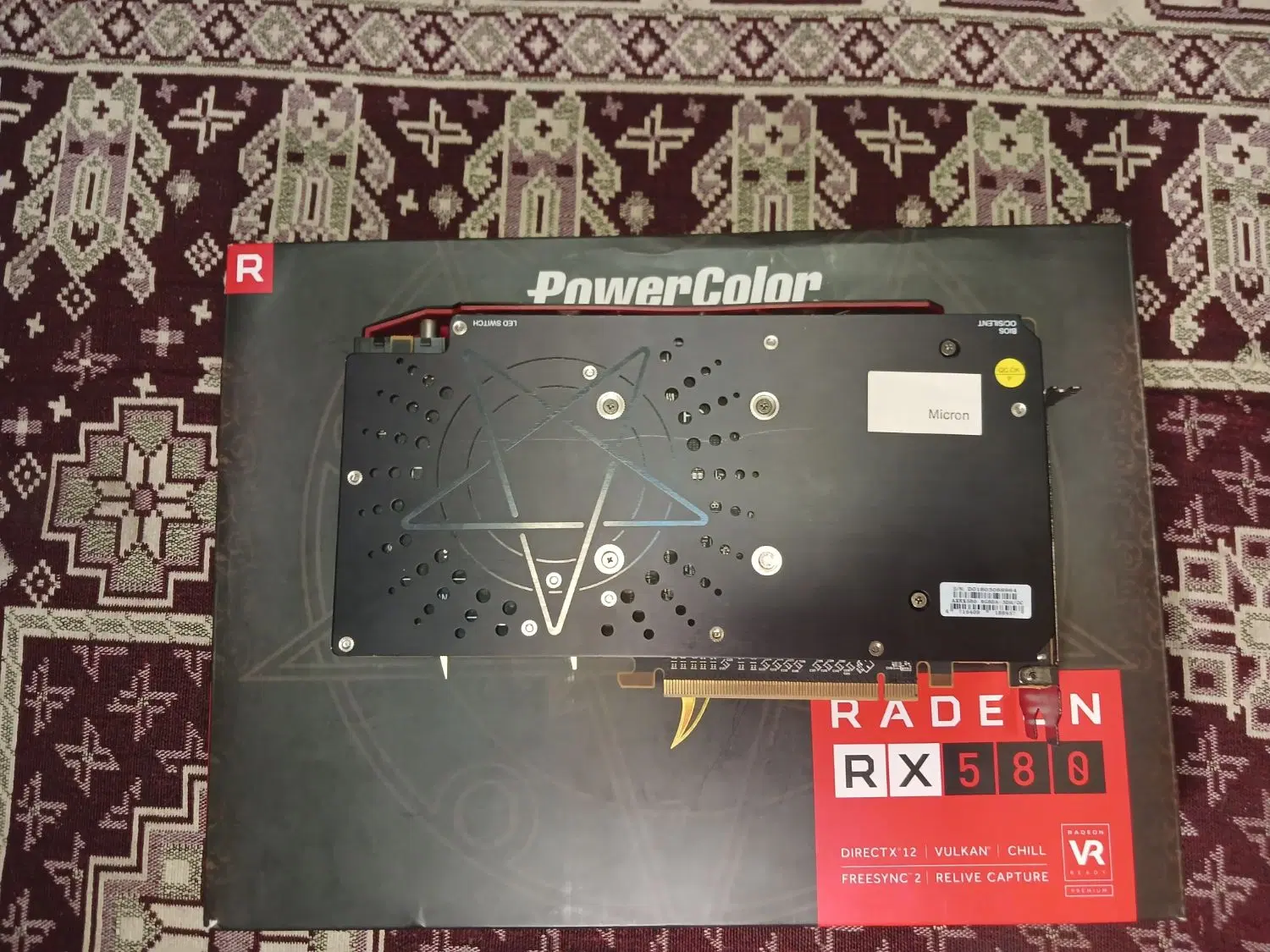 RX580 red devil|قطعات و لوازم جانبی رایانه|تهران, تجریش|دیوار