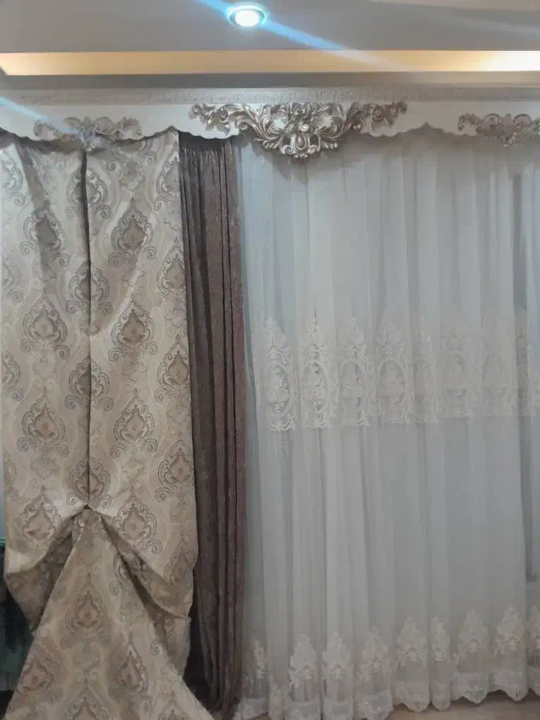 پرده|پرده، رانر، رومیزی|رشت, حومه رشت|دیوار