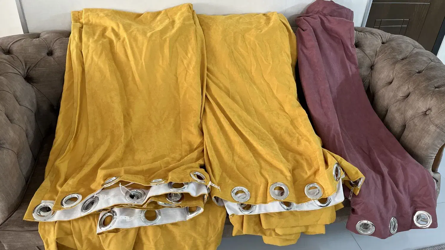 پرده|پرده، رانر، رومیزی|اصفهان, شهرک کاوه|دیوار