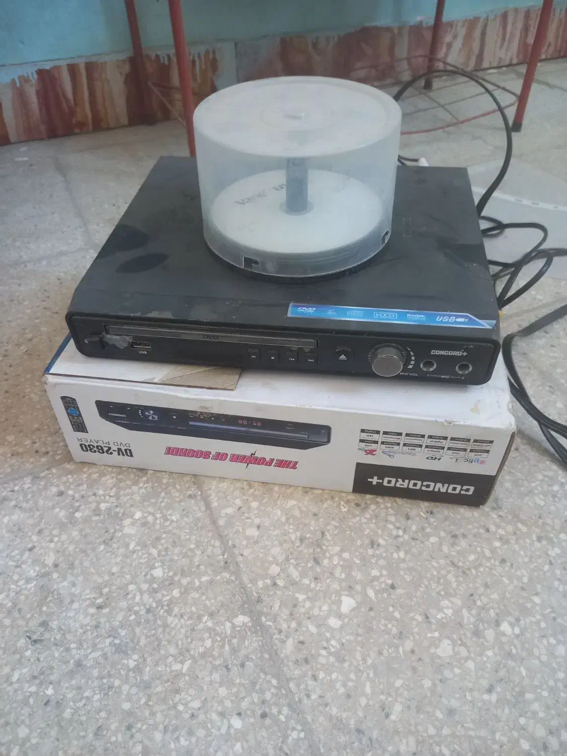 دیویدی|پخش‌کننده DVD و ویدیو|میبد, |دیوار