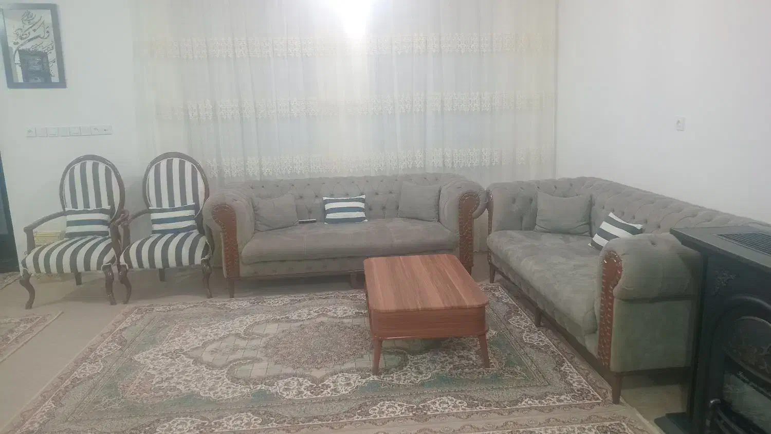 مبل|مبلمان خانگی و میز عسلی|شوط, |دیوار