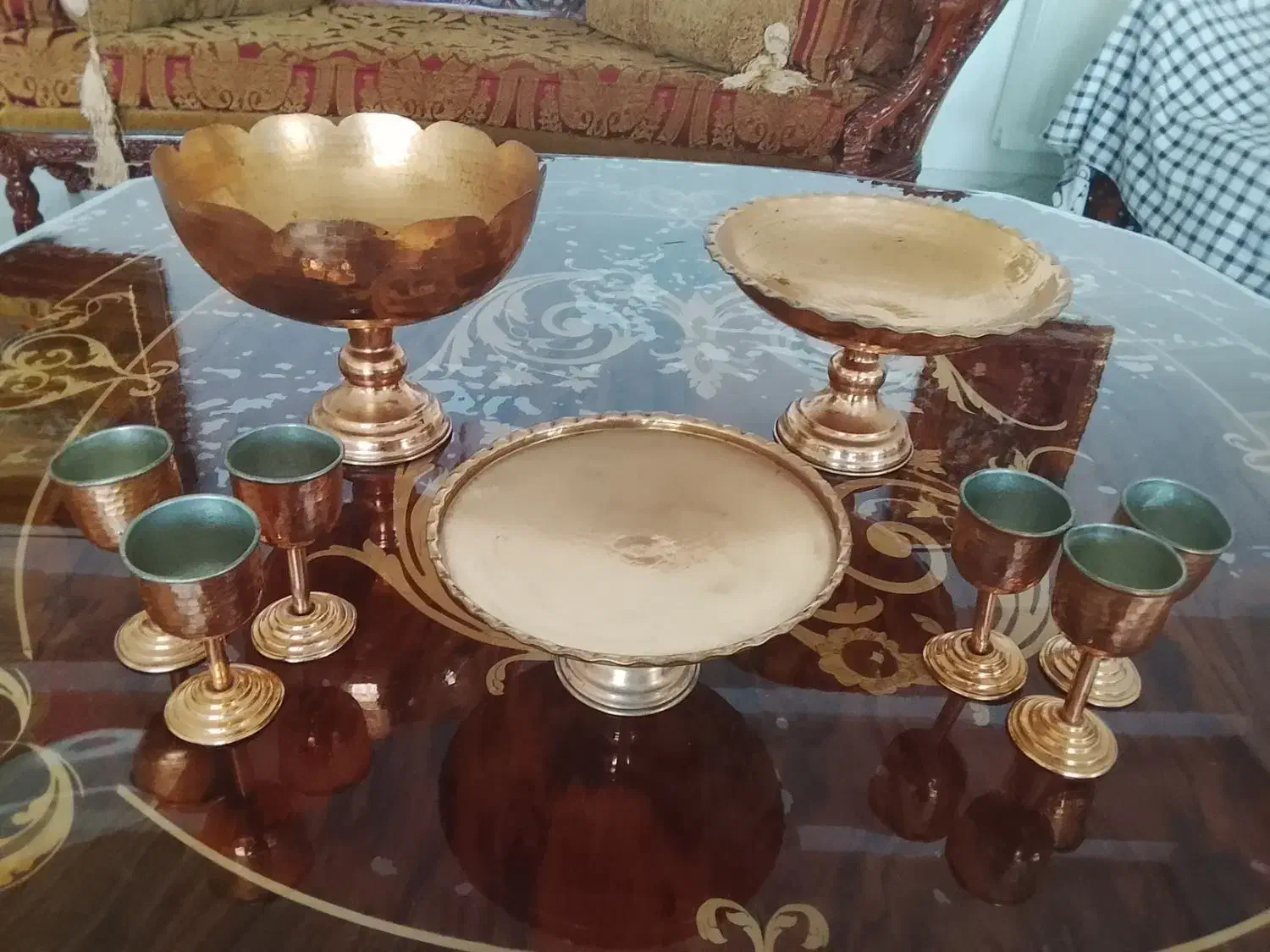 ظروف مسی|صنایع دستی و سایر لوازم تزئینی|اسلام‌شهر, شهرک مفیدی|دیوار