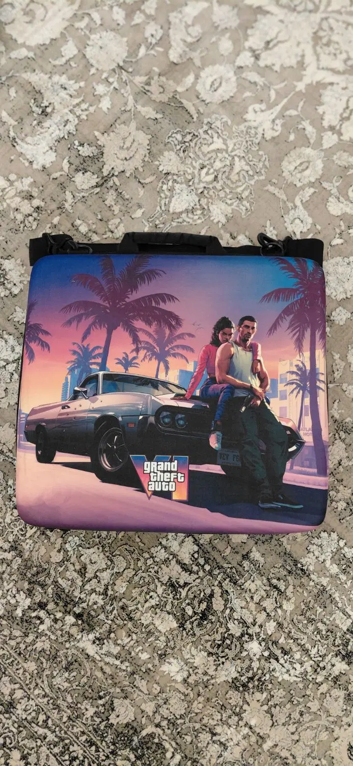 کیف ps4 طرح GTA|کنسول، بازی ویدئویی و آنلاین|اصفهان, جاوان|دیوار