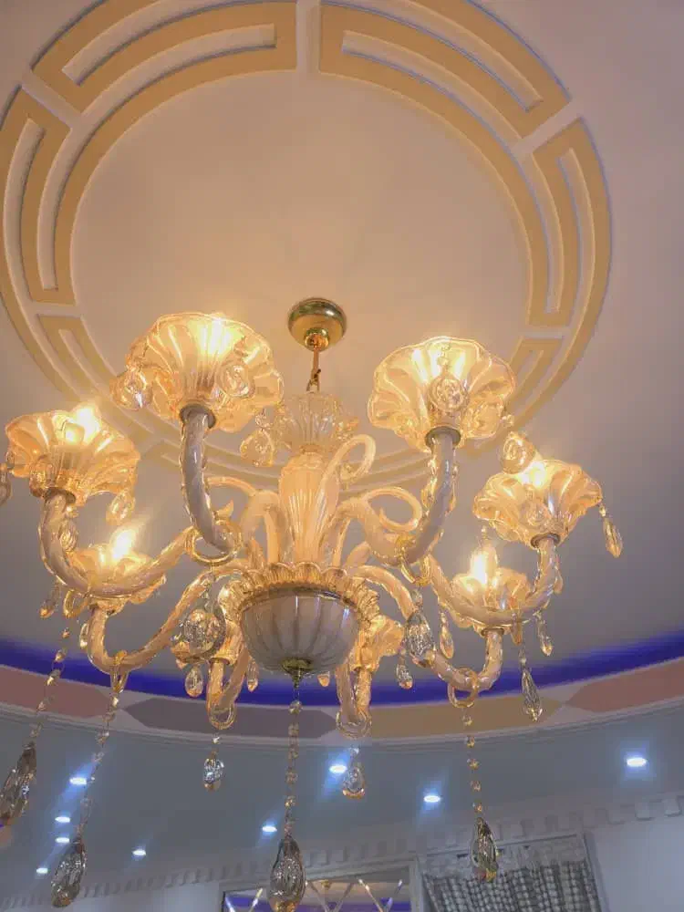 لوستر|لوستر و چراغ آویز|پاکدشت, پاکدشت (مامازند)|دیوار