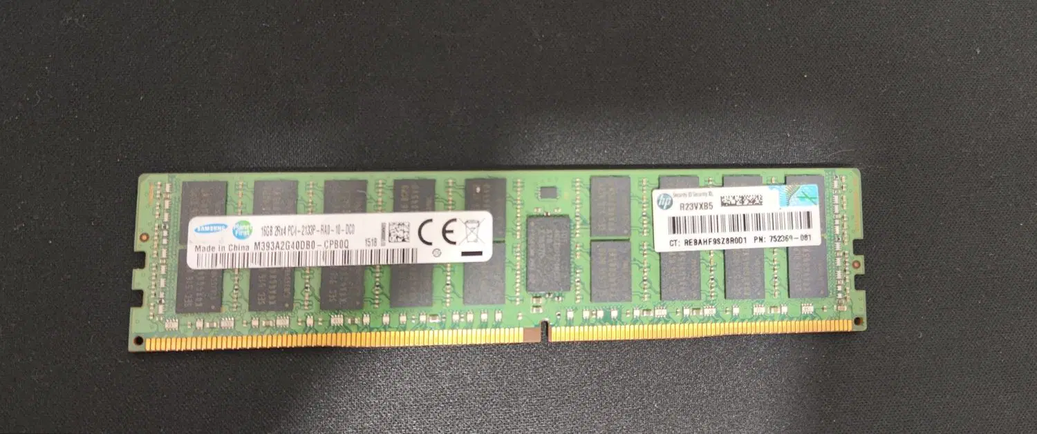HP sumsung 16GB PC4-2133P-R 2Rx4 RDIMM|قطعات و لوازم جانبی رایانه|تهران, فلاح|دیوار
