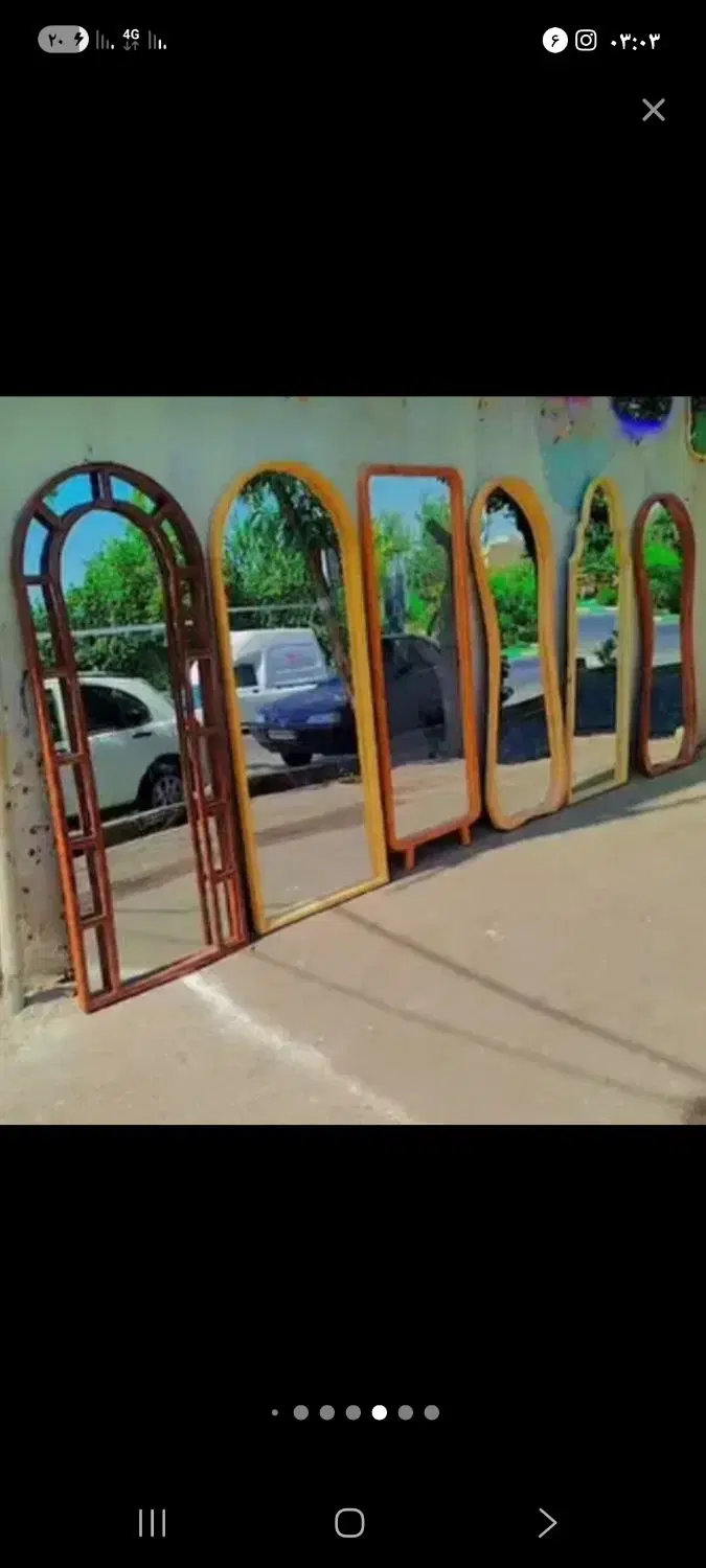 آینه قدی|آینه|ساوه, |دیوار