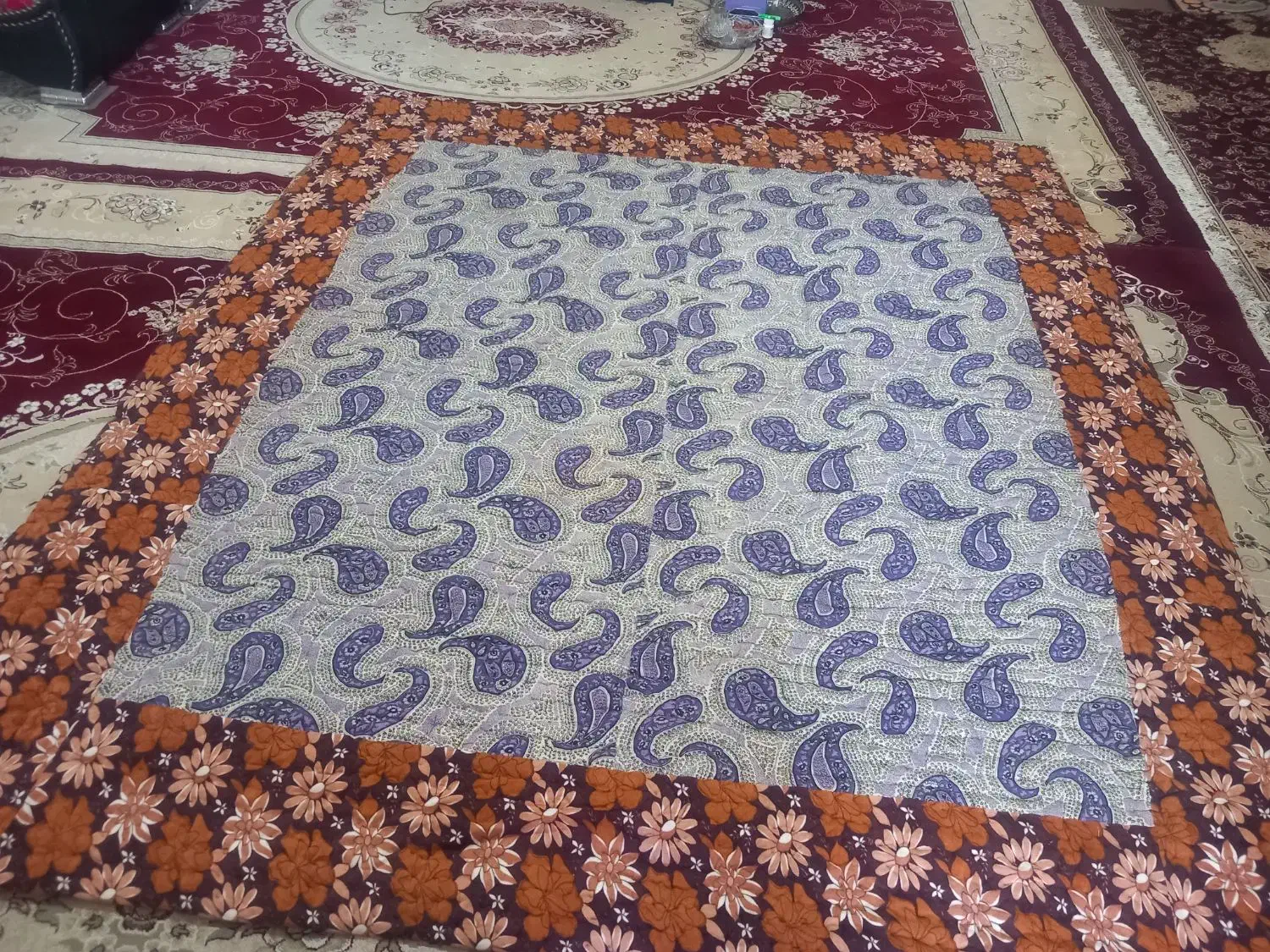 لحاف کرسی|رختخواب، بالش، پتو|ملایر, |دیوار