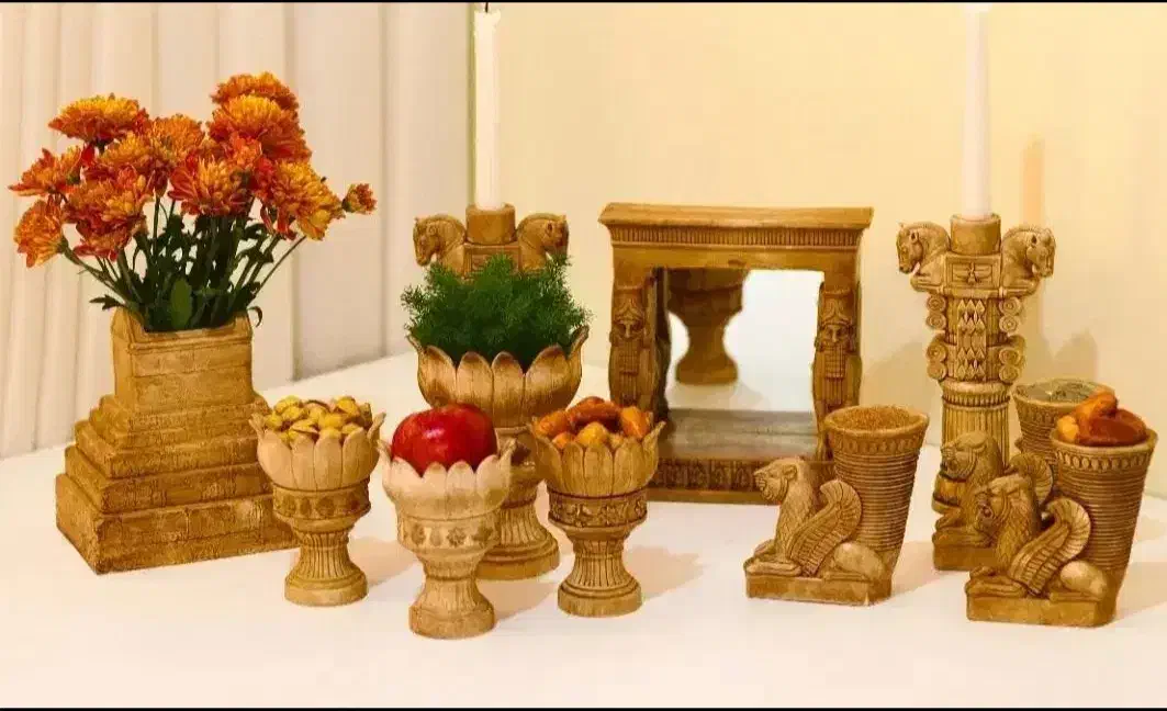 هفت سین|مجسمه، تندیس، ماکت|کرج, خرمدشت|دیوار