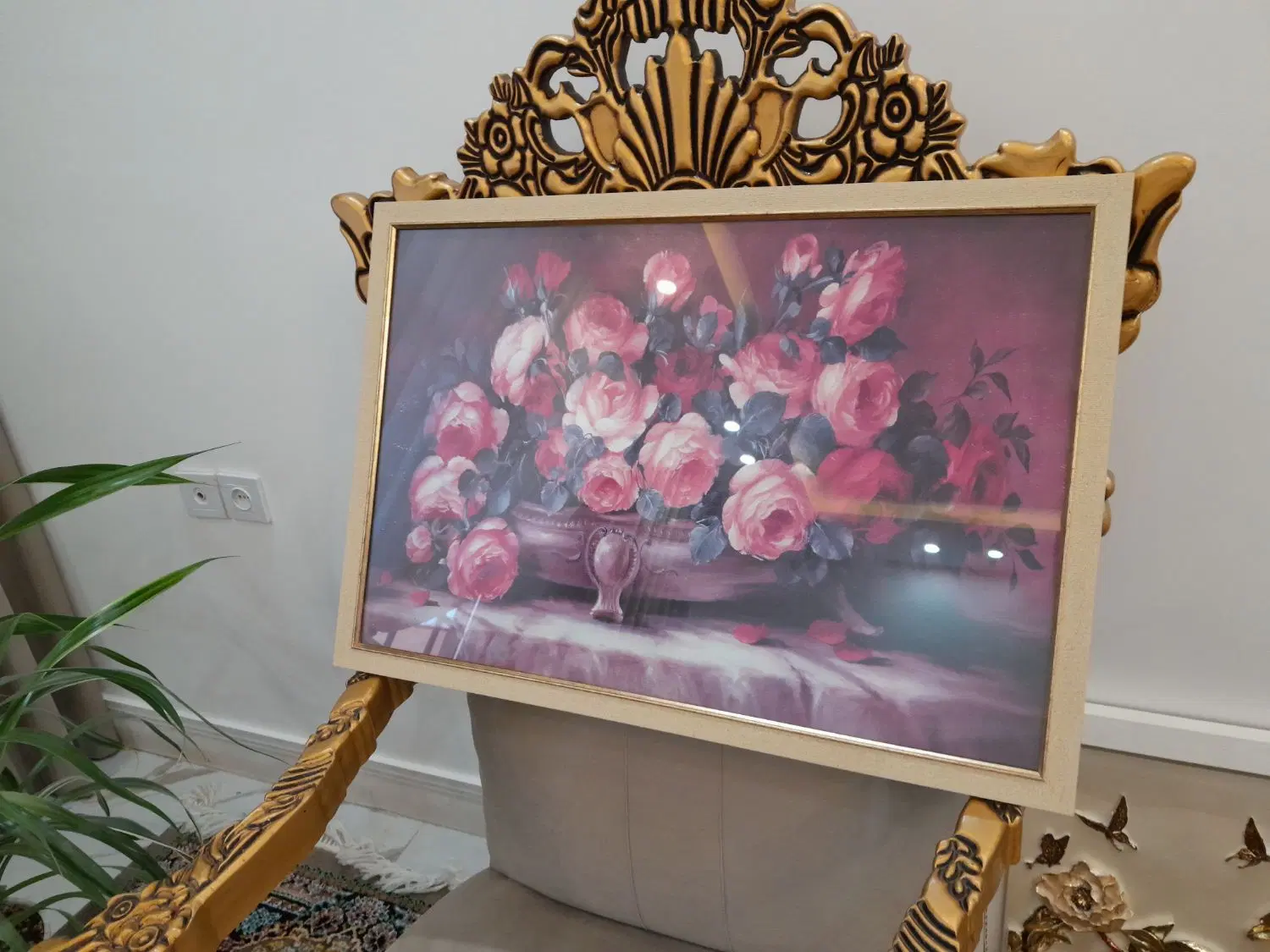 قاب گل|تابلو، نقاشی، عکس|چناران, |دیوار