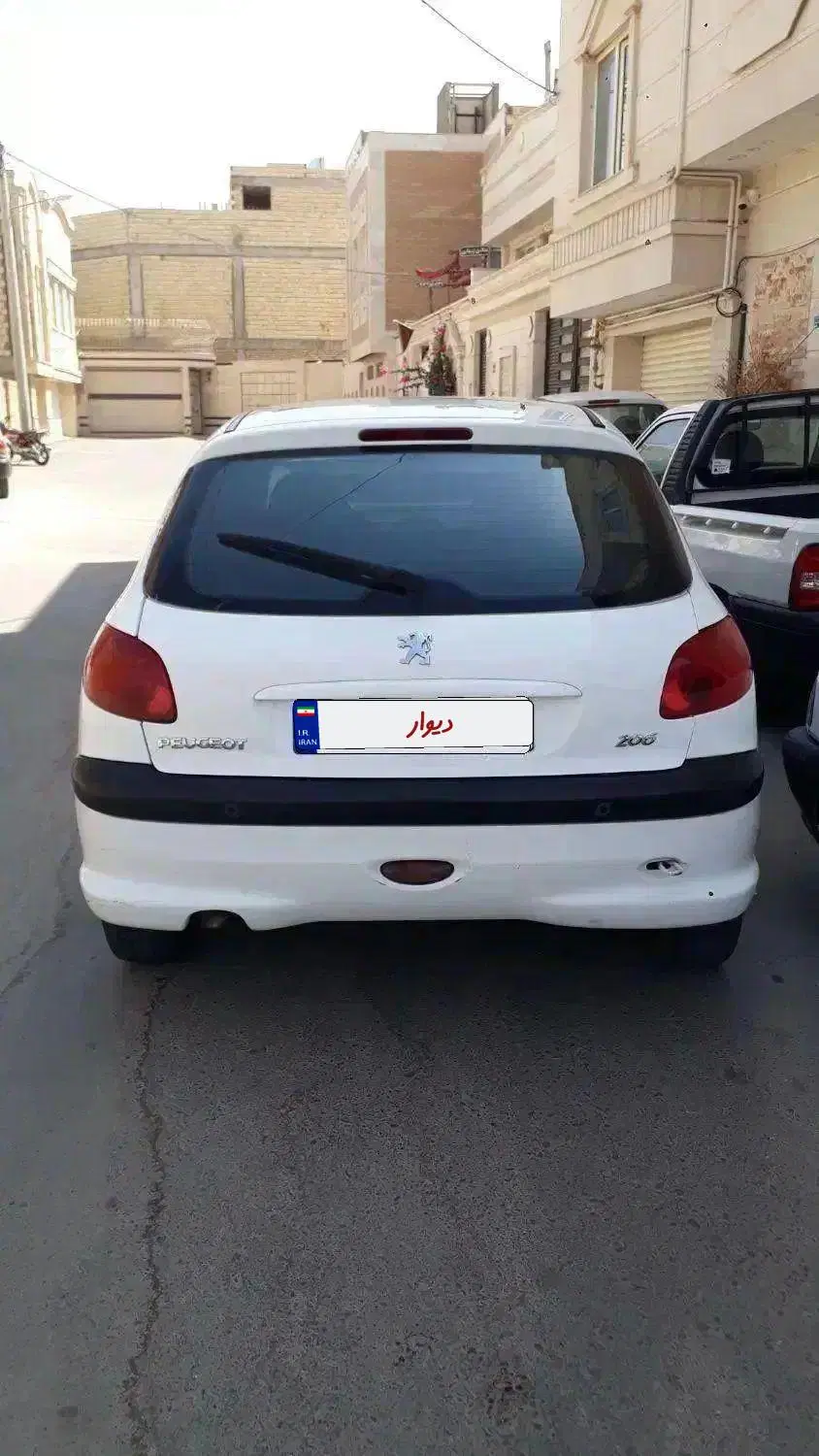 ۲۰۶ تیپ ۲|خودرو سواری و وانت|یزد, |دیوار