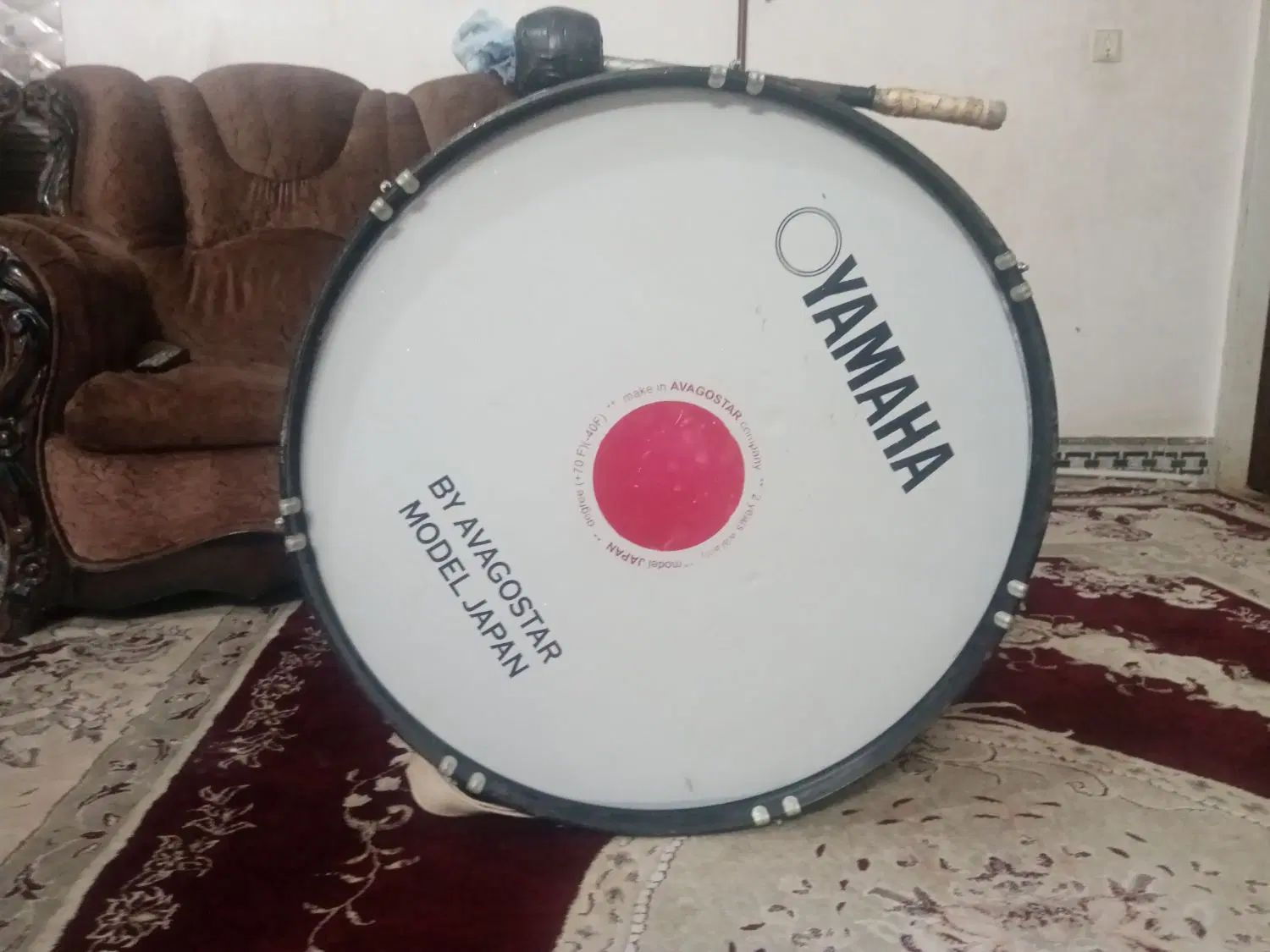 طبل Yamaha|درام و پرکاشن|نیشابور, کوی حسینی|دیوار