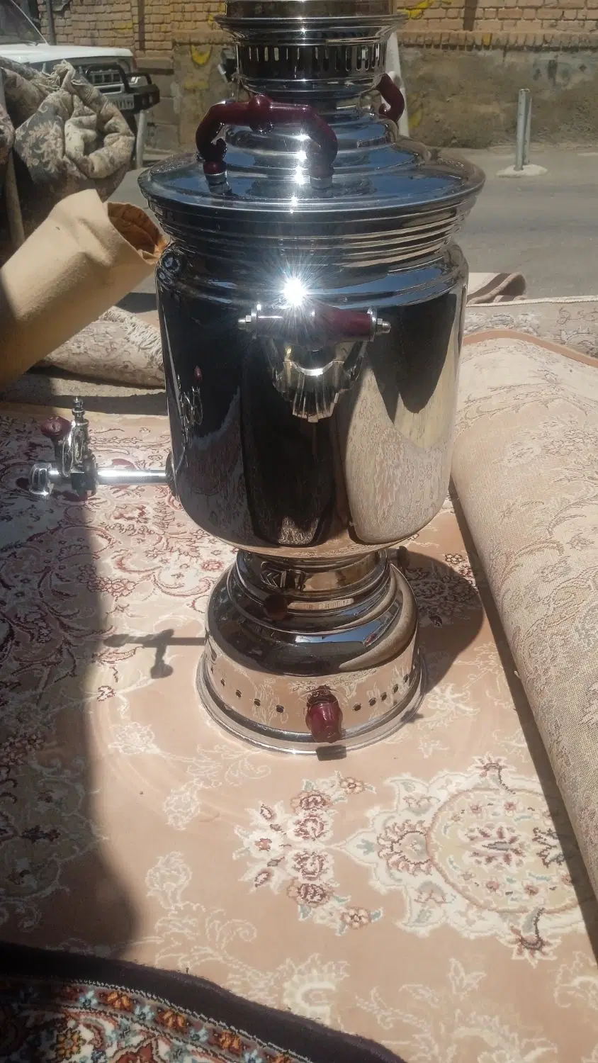 سماور|سماور، چایساز، قهوهساز|مهاباد (آذربایجان غربی), |دیوار