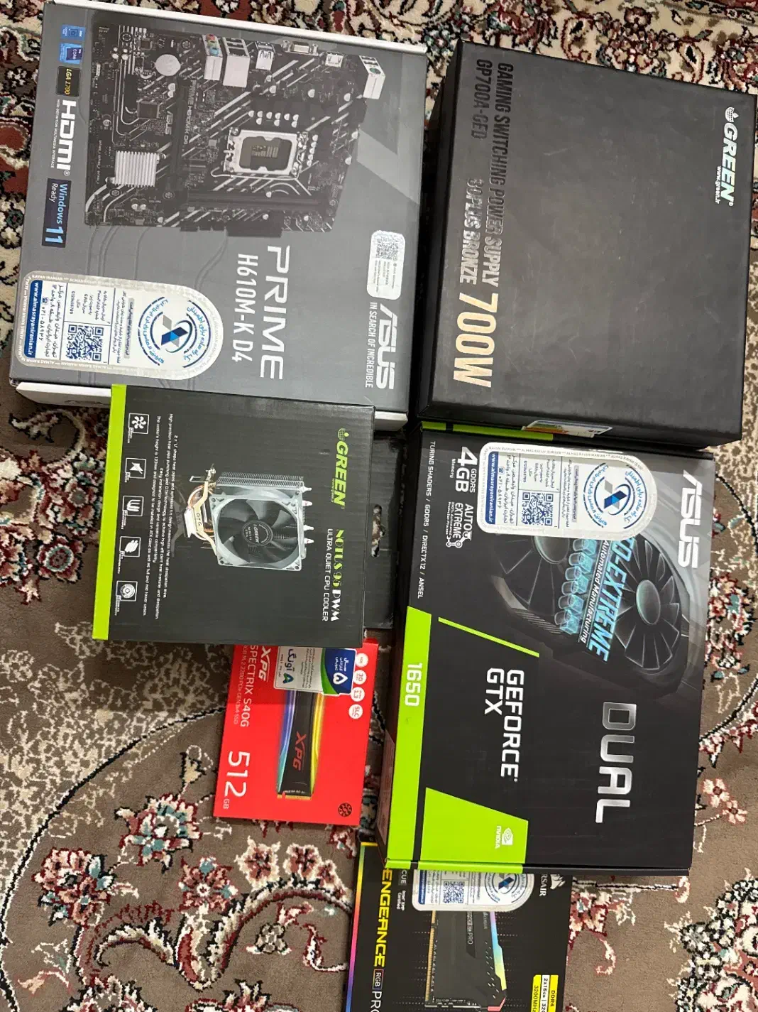 کیس گیمینگ|رایانه رومیزی|شیراز, پودنک|دیوار