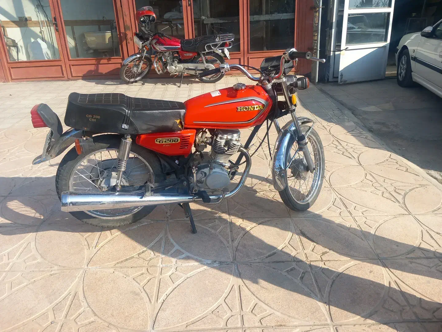 موتور|موتورسیکلت|اهر, |دیوار