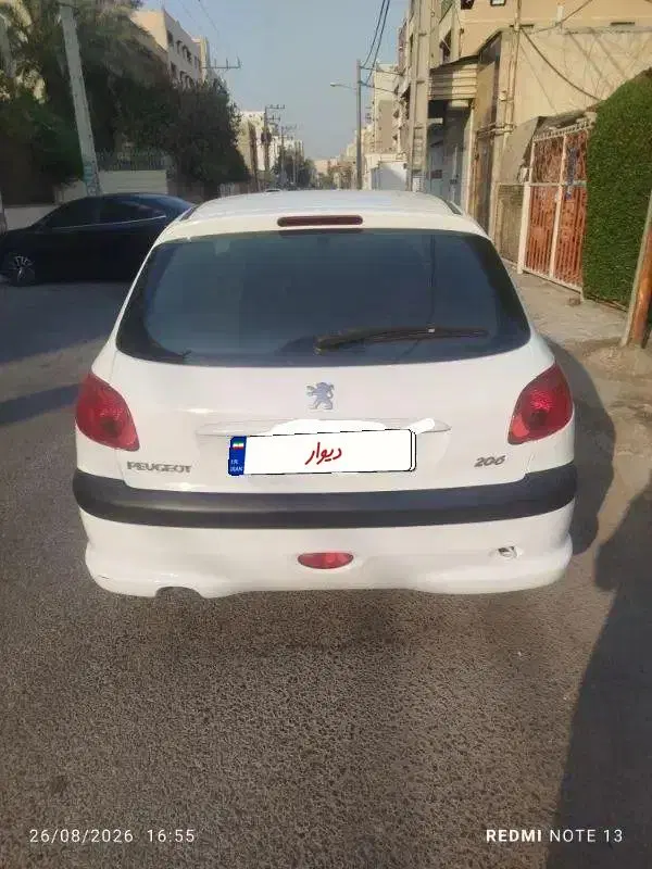 206 تیپ دو|خودرو سواری و وانت|اهواز, کوروش|دیوار