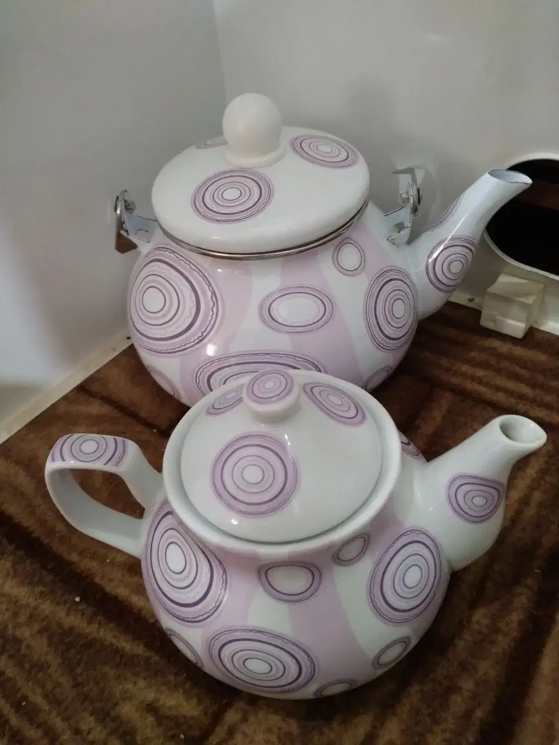 کتری قوری|قوری، کتری، قهوهساز دستی|کاشان, باغ فین|دیوار