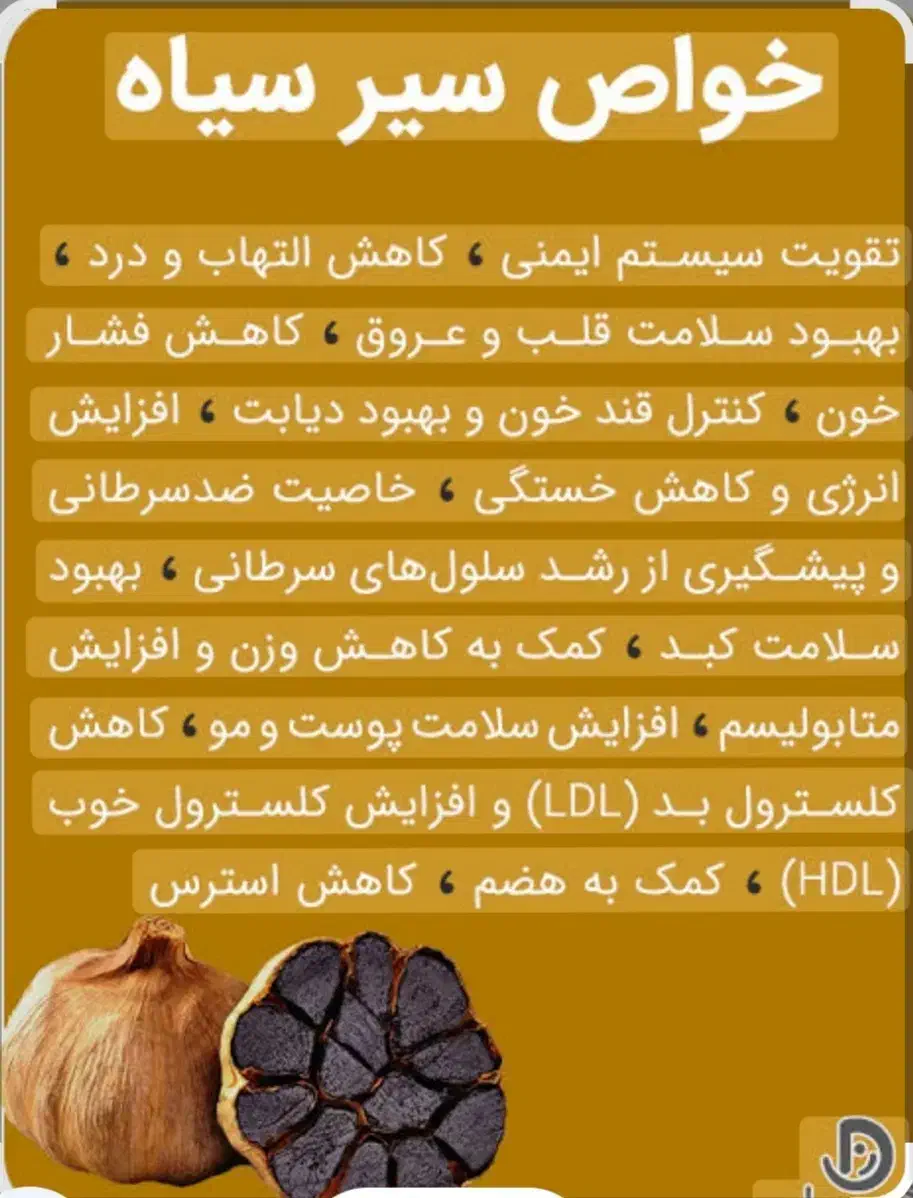 سیر سیاه|خوردنی و آشامیدنی|اصفهان, زاجان|دیوار