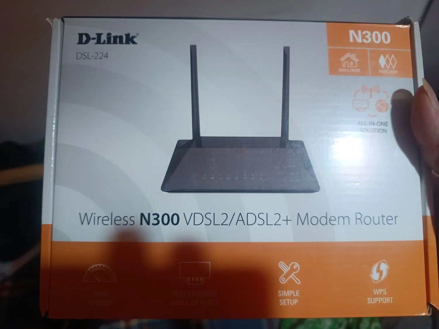 مودم dlink n300|مودم و تجهیزات شبکه|قم, پردیسان|دیوار
