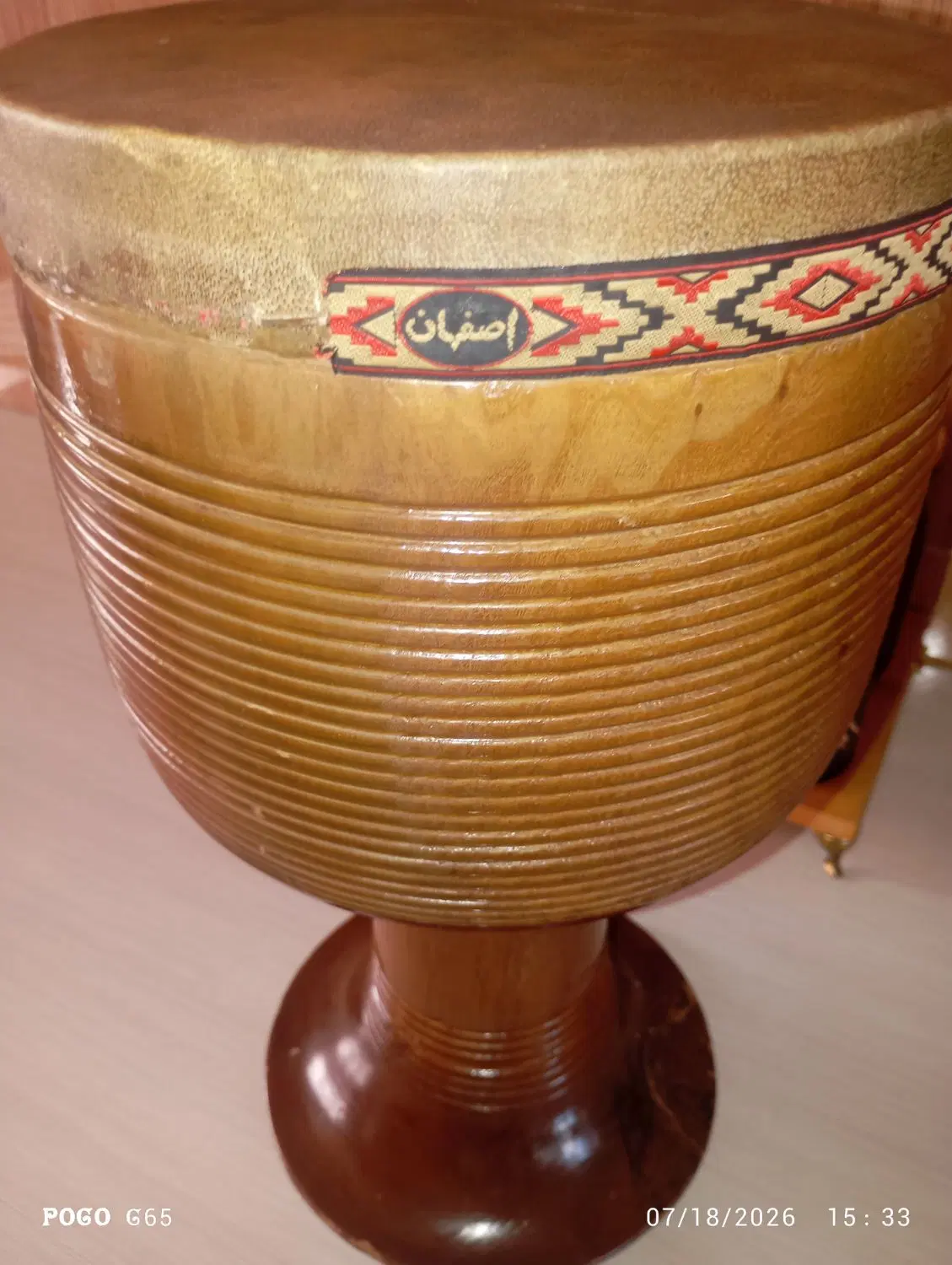 تنبک|سازهای سنتی|سنندج, |دیوار