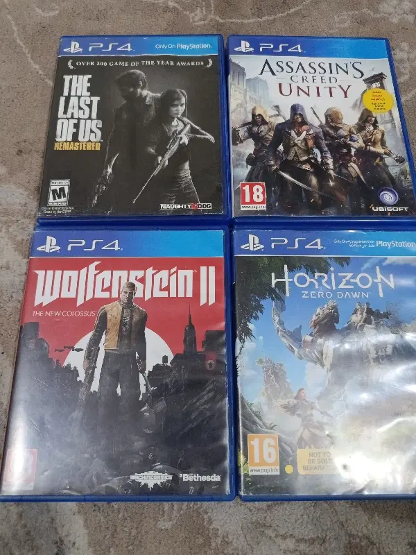 دیسک PS4|کنسول، بازی ویدئویی و آنلاین|خرمآباد, |دیوار