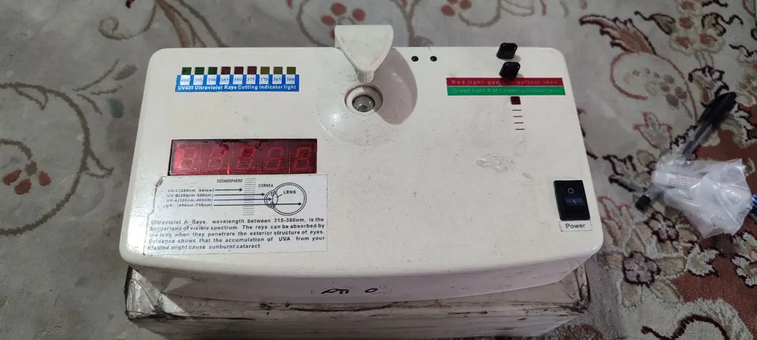 دستگاه یووی400عینک آفتابی|لوازم جانبی موبایل و تبلت|تهران, سلسبیل جنوبی|دیوار