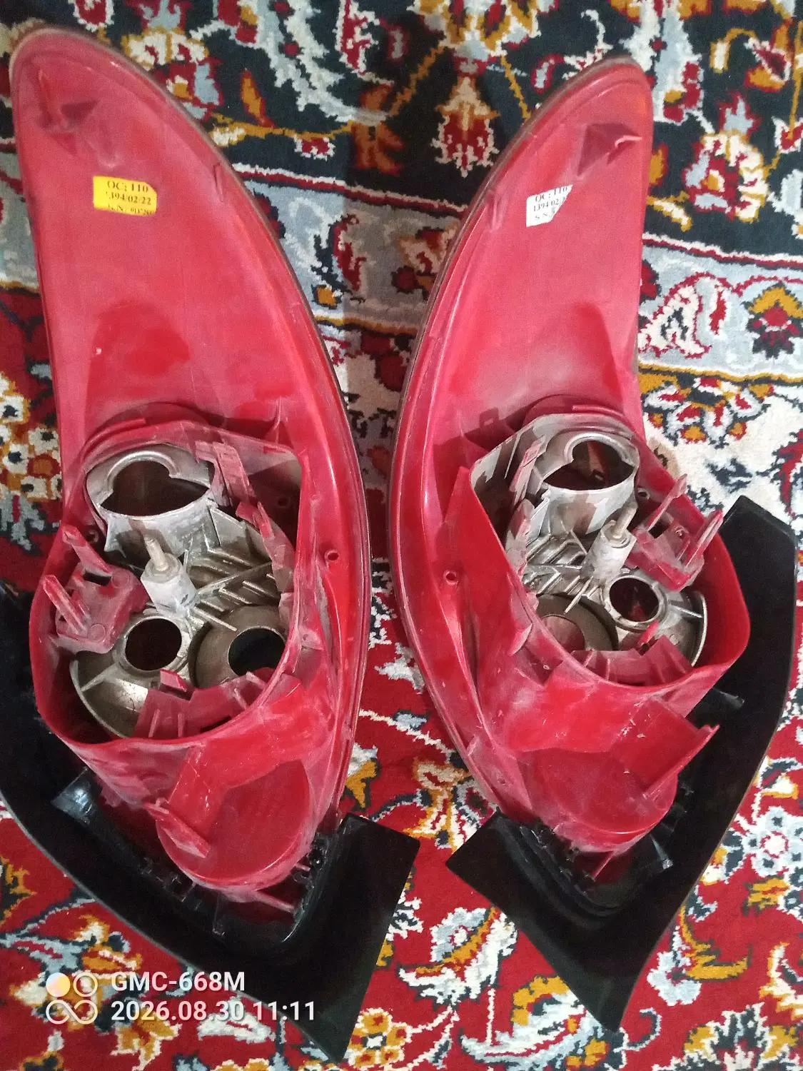 چراغ ۲۰۶|قطعات یدکی و لوازم جانبی|شیراز, هفت تنان|دیوار