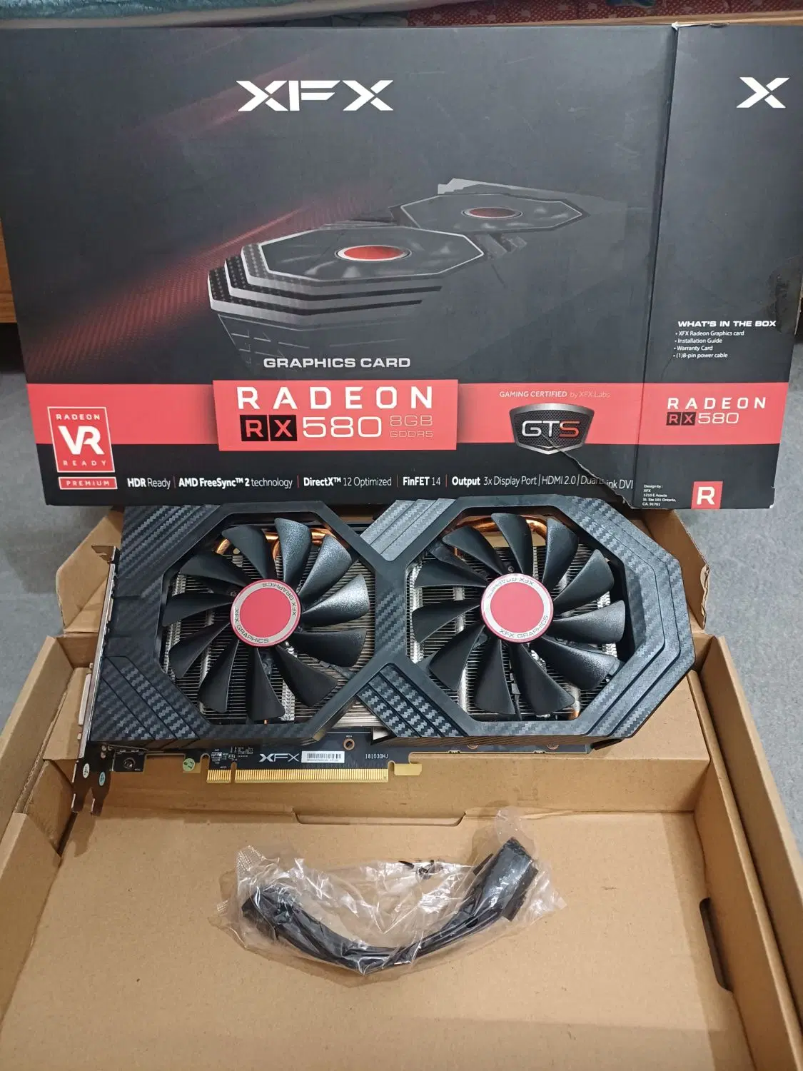 Rx 580 xfx 8g|قطعات و لوازم جانبی رایانه|تهران, یافت آباد جنوبی|دیوار