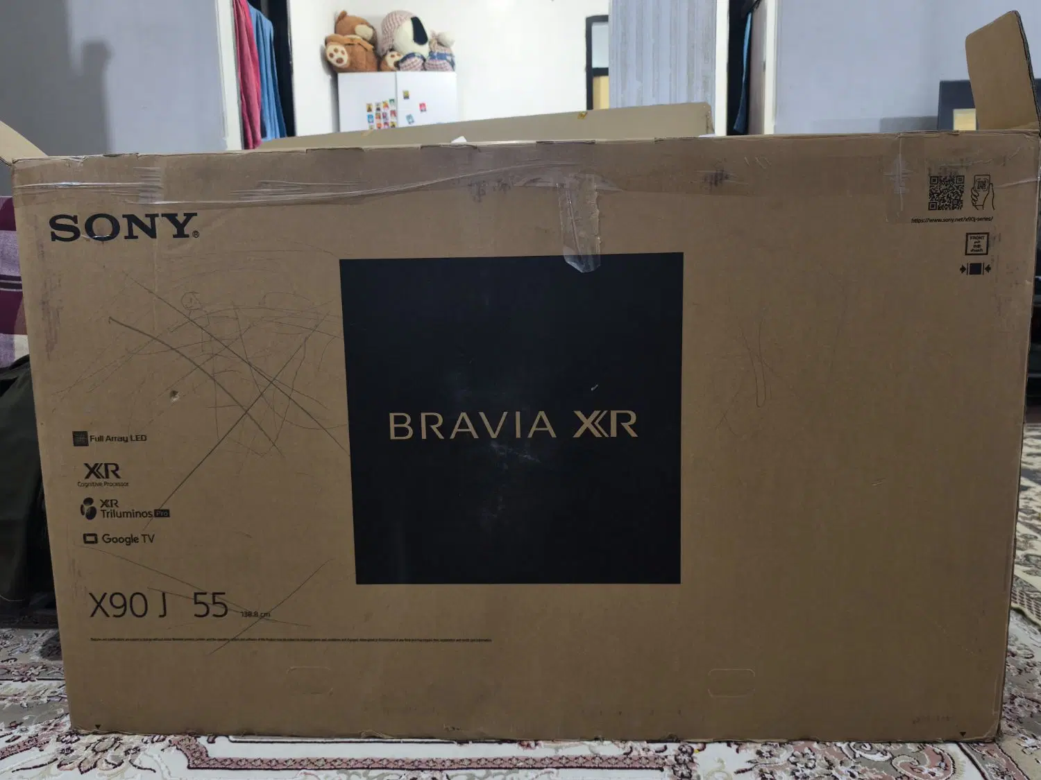 tv sony x90j 55in|تلویزیون و پروژکتور|بندرعباس, |دیوار