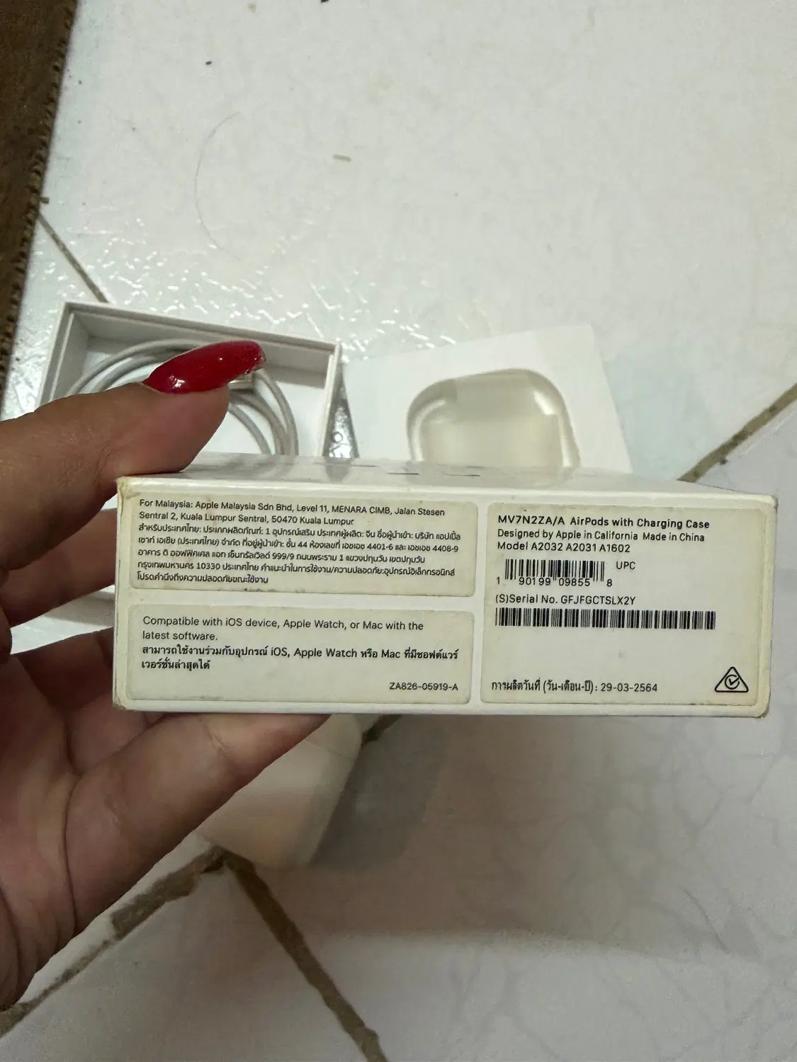 Air pod 2 orginal|لوازم جانبی موبایل و تبلت|تهران, اقدسیه|دیوار