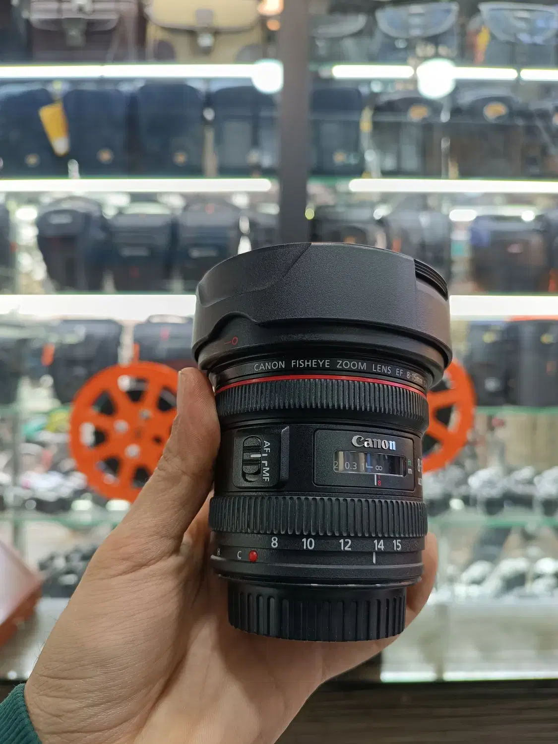 lens canon 8-15 fisheye L|دوربین عکاسی و فیلمبرداری|تهران, پامنار|دیوار