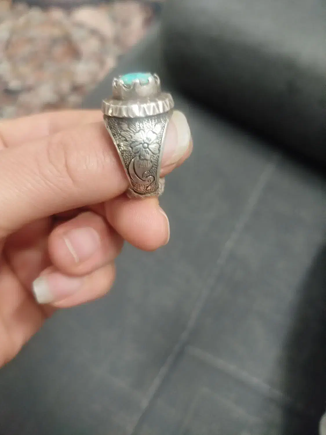 انگشتر فیروزه|جواهرات|تهران, شوش (باغ آذری)|دیوار