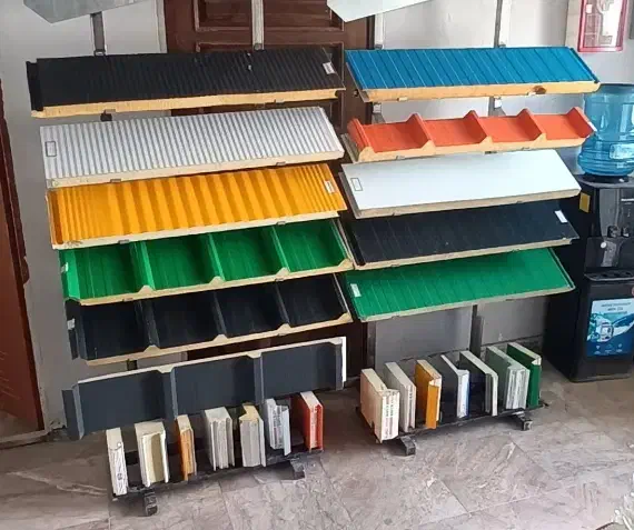 ساندویچ پانل. سردخانه.سوله صنعتی.کانکس.نصاب پوشش|مصالح و تجهیزات ساختمان|مشهد, الهیه|دیوار