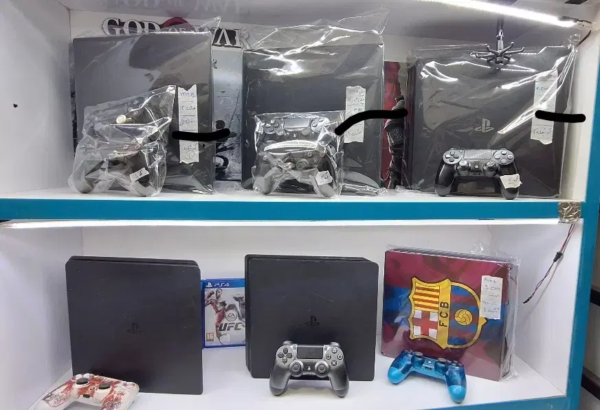 ps4 slim fat pro|کنسول، بازی ویدئویی و آنلاین|قم, شاه ابراهیم|دیوار